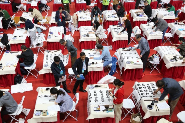 比賽現場。學校供圖